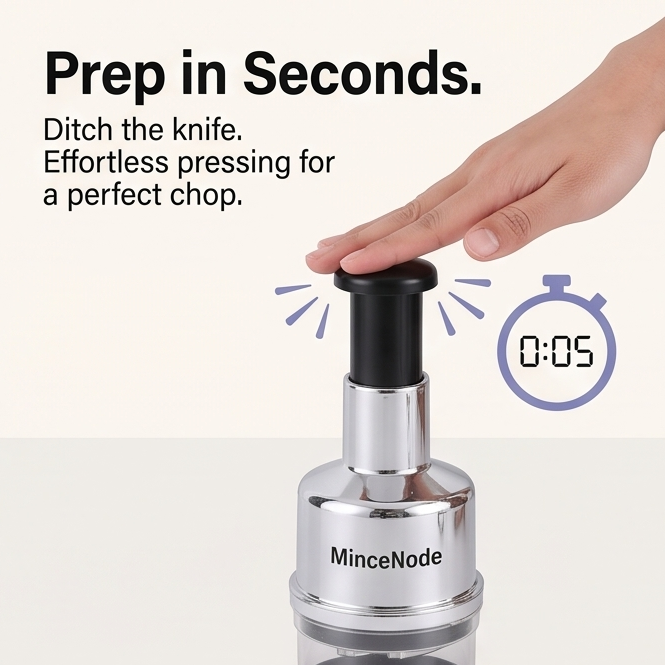 MinceNode™ Hand-Pressed Chopper